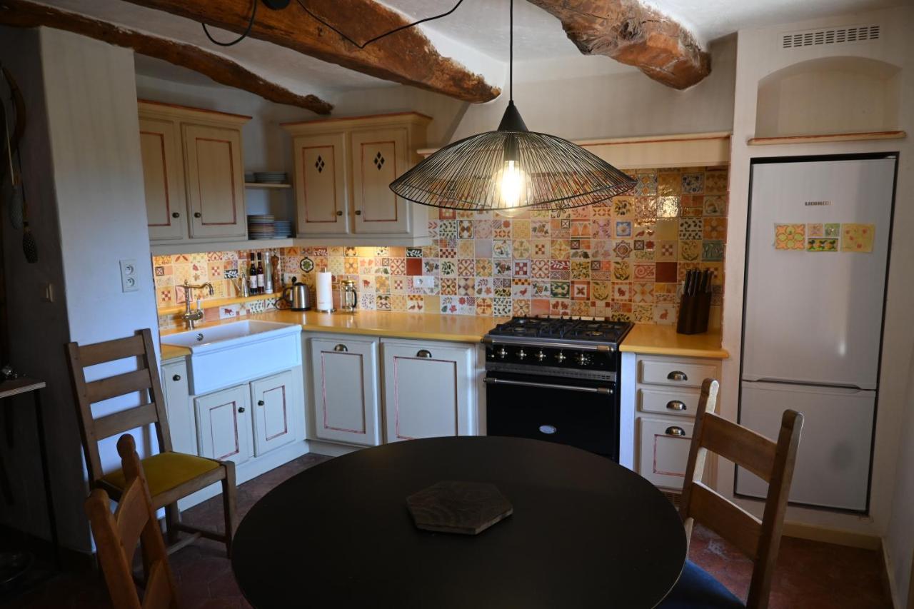 Maison Porte Heureuse Roussillon en Isere Exterior foto